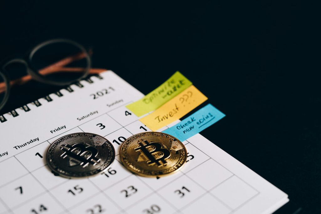  Monthly SIP concept with calendar and coins