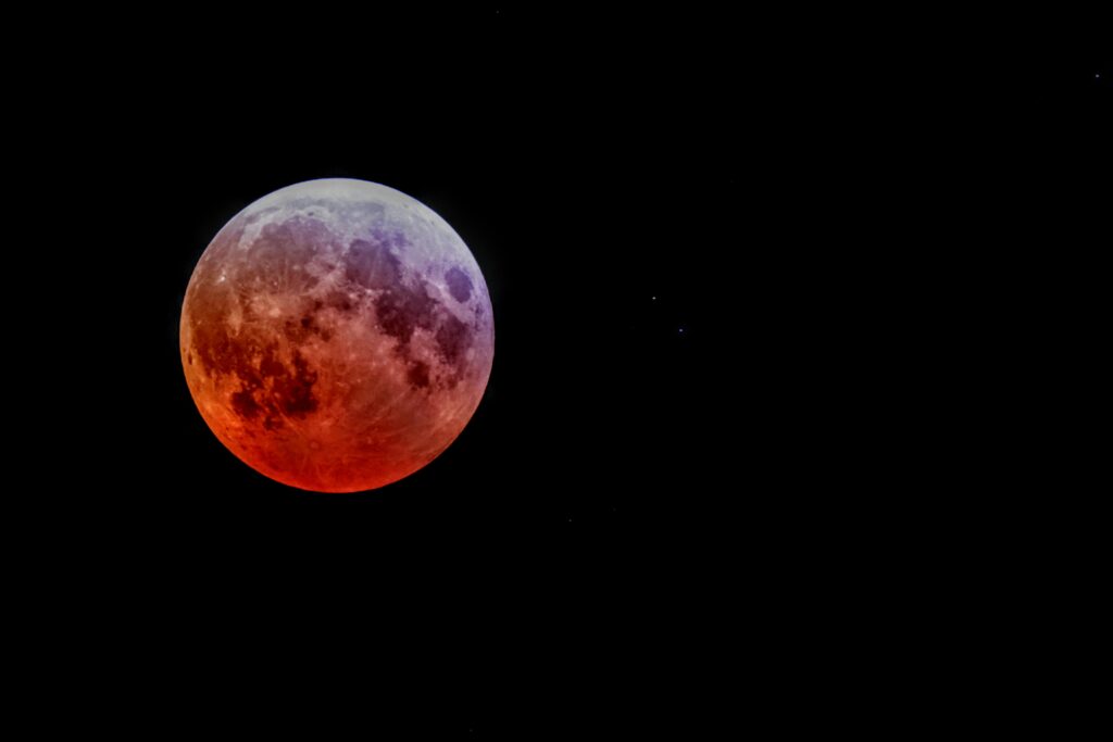 "Blood Moon during Lunar Eclipse 2025"
