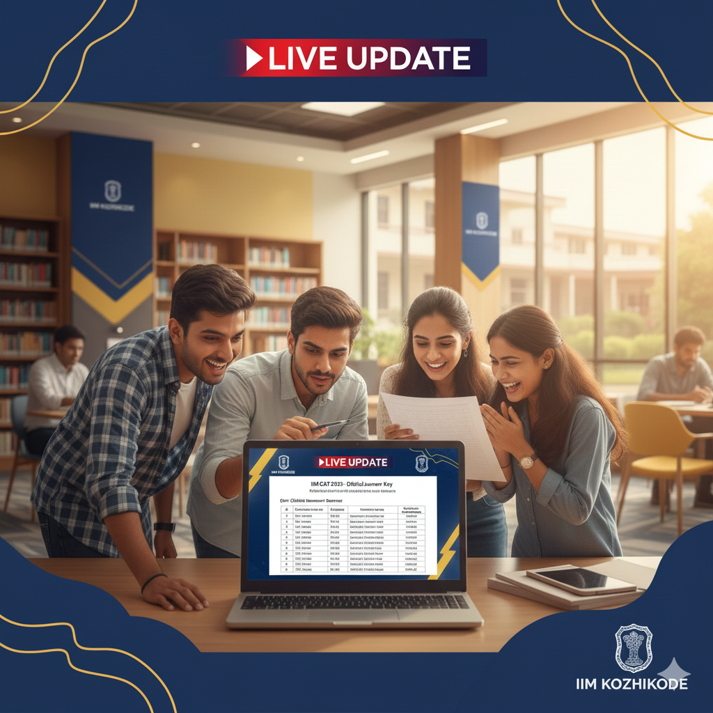CAT Result 2025 Live Update