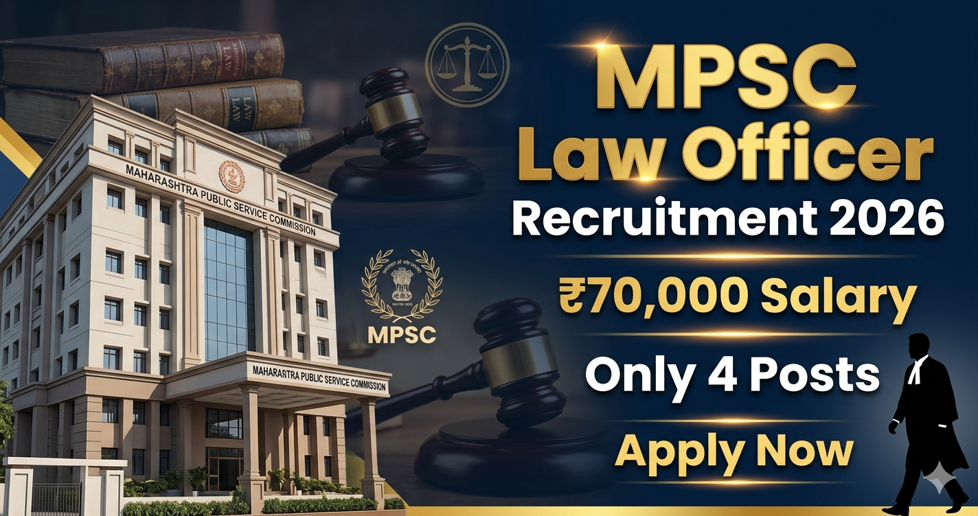 MPSC विधि अधिकारी भर्ती 2026