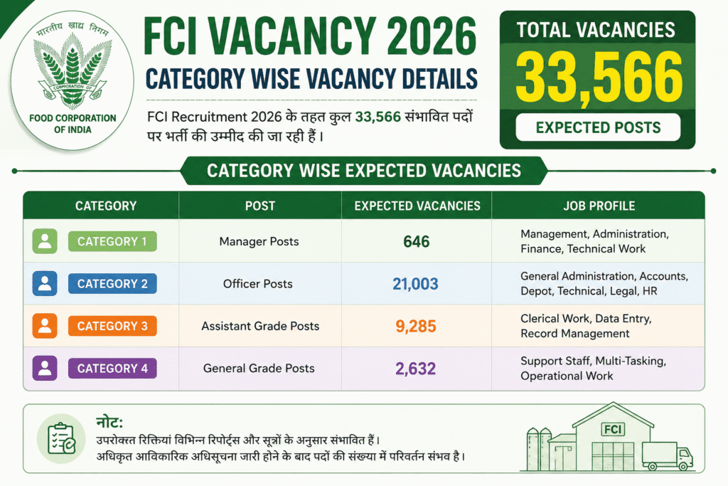 FCI Recruitment 2026 Selection Process