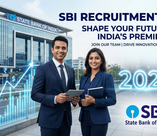 SBI SCO Recruitment 2026: 207 Vacancies, Great Career Opportunity SBI SCO Recruitment 2026 notification banner for 207 Specialist Cadre Officer vacancies
