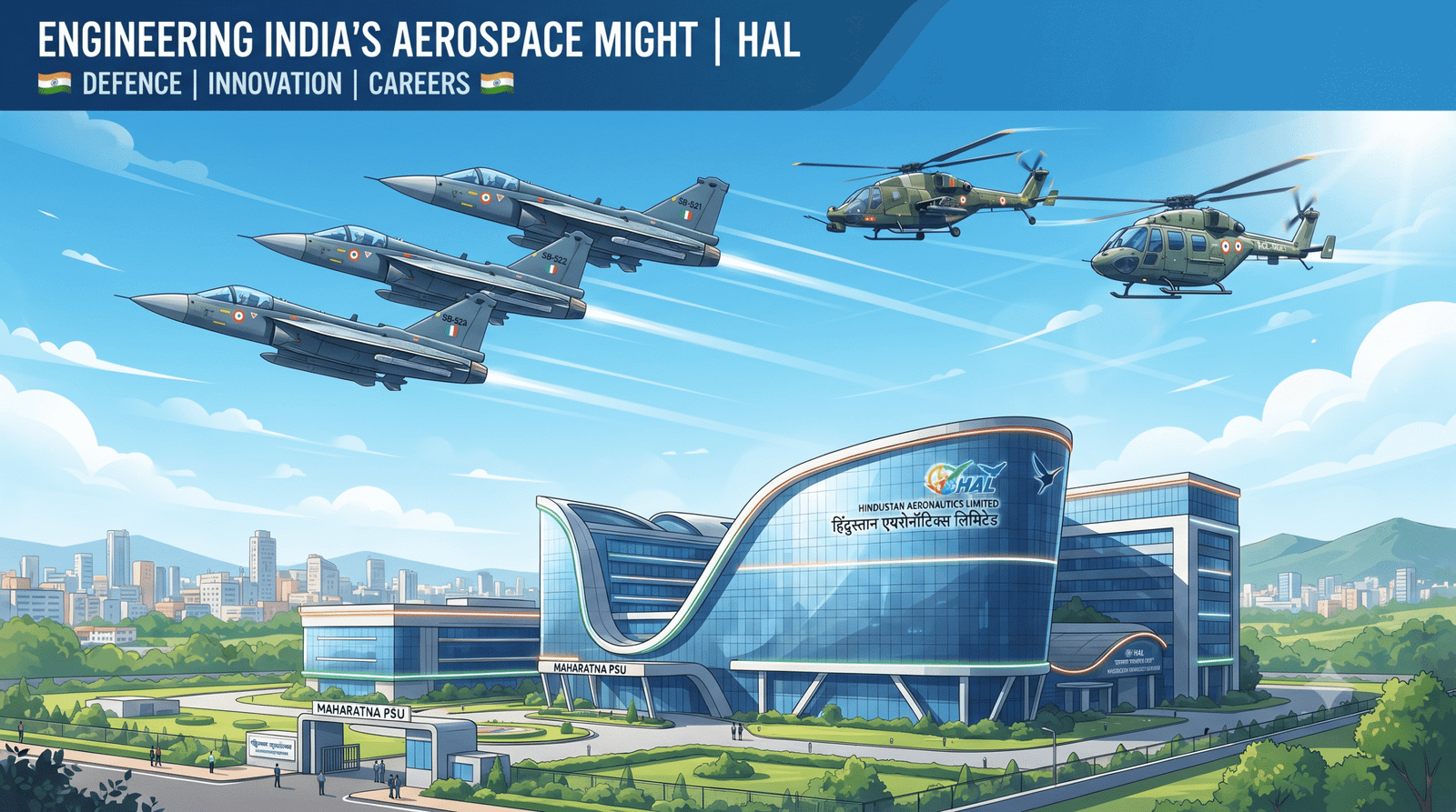 HAL Trainee Jobs 2026 Recruitment Banner for Design and Management Trainees