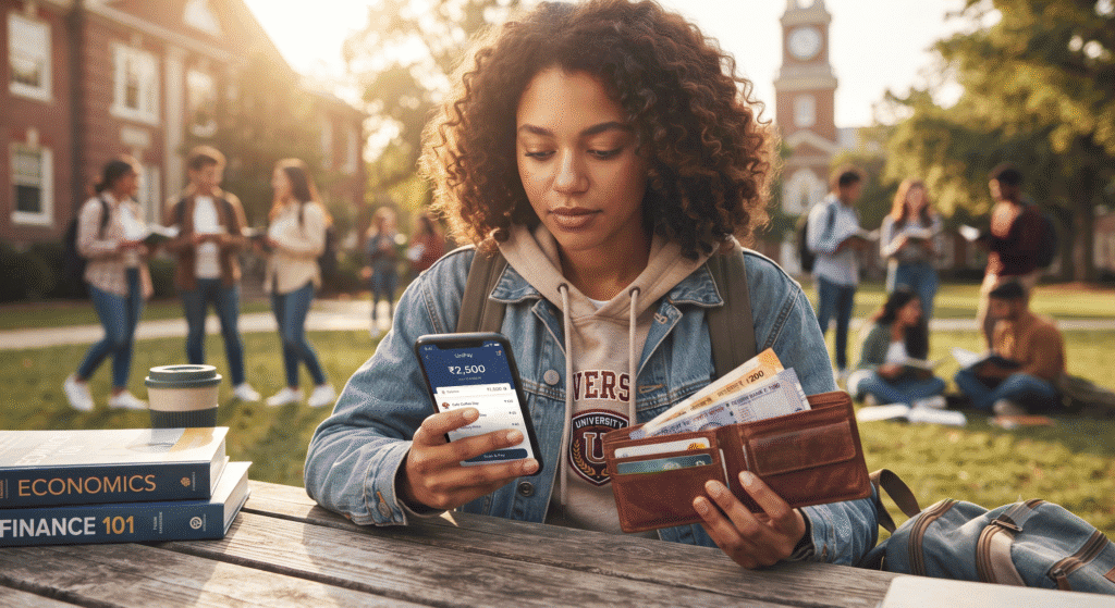 Cash vs UPI pocket money management for students